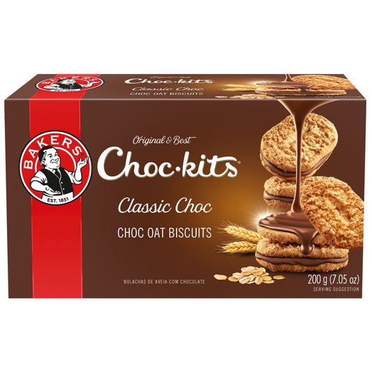 Bakers Choc-Kits 200g - 12 Pack