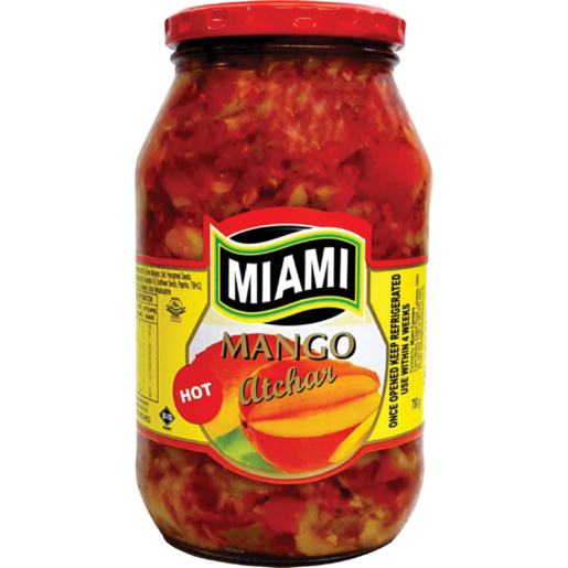 Miami Hot Mango Atchar 400g - 12 Pack