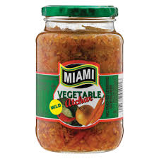 Miami Mild Vegetable Atchar 380g - 12 Pack